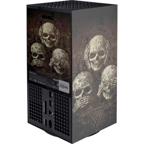 Alchemy Carta No Evil XBox Series X Digital Edition Console Skin